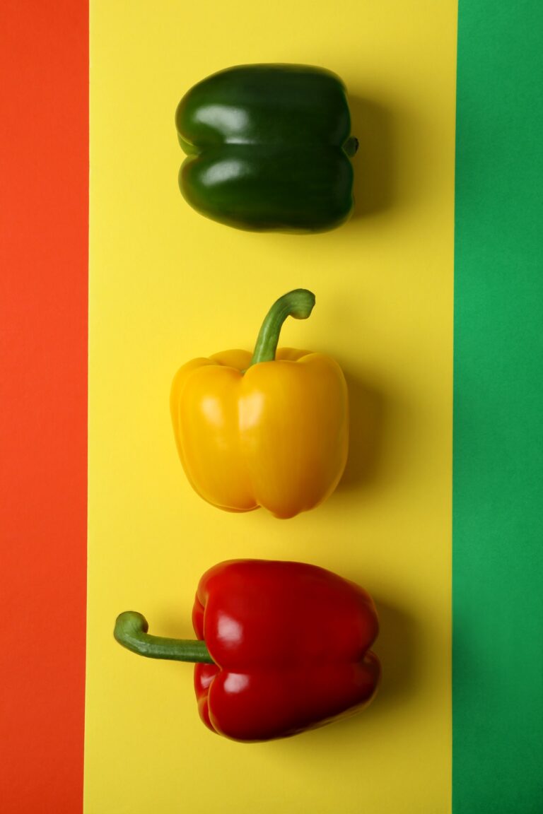 Green, Red, and Yellow Which Bell Pepper is the Healthiest